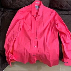 Express long sleeve button up